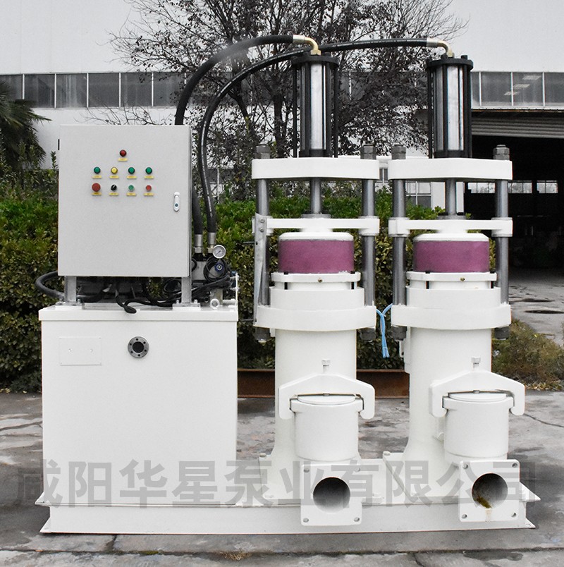 壓濾機節(jié)能進料泵，液壓陶瓷柱塞泥漿泵